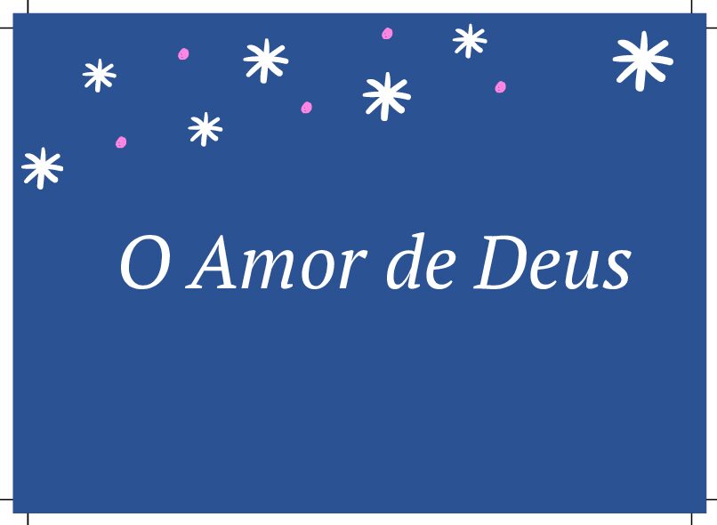 O AMOR DE DEUS EM NÓS